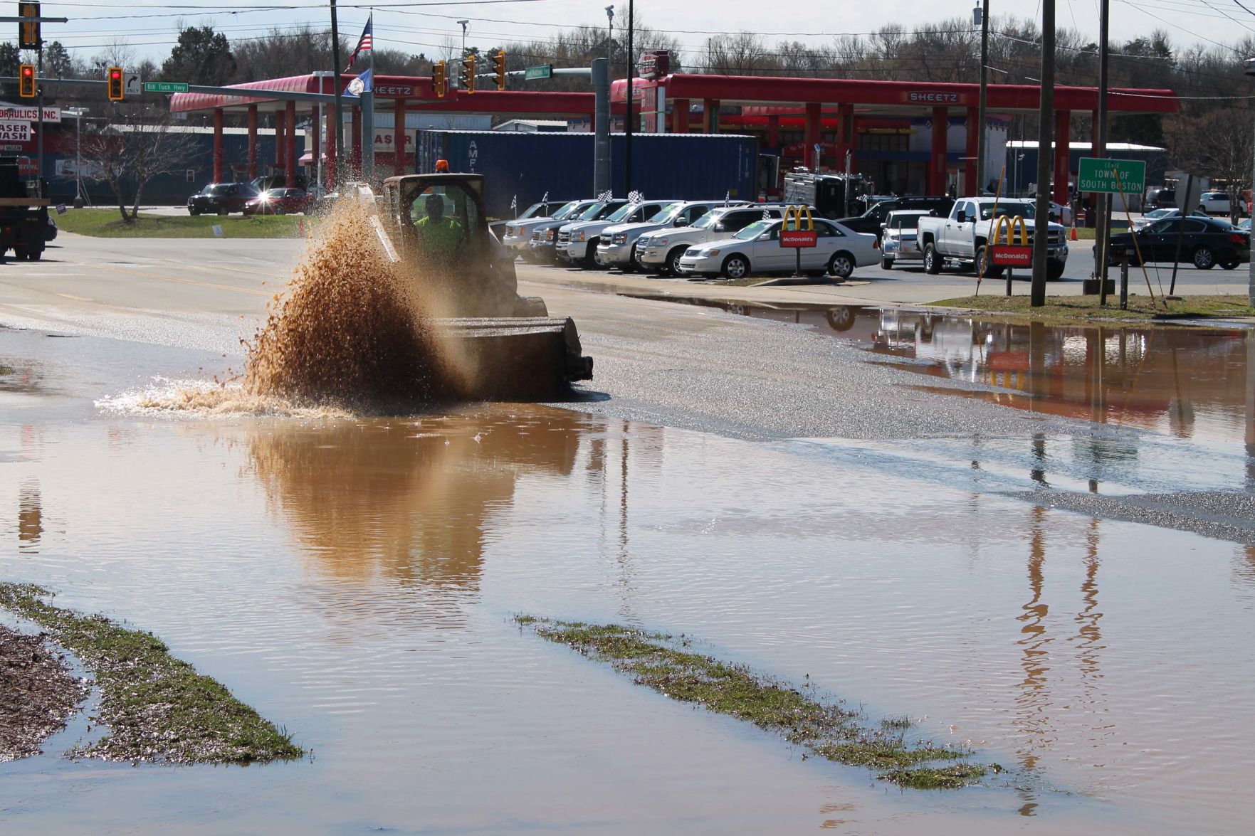 Cleanup underwy in Riverdale.jpg